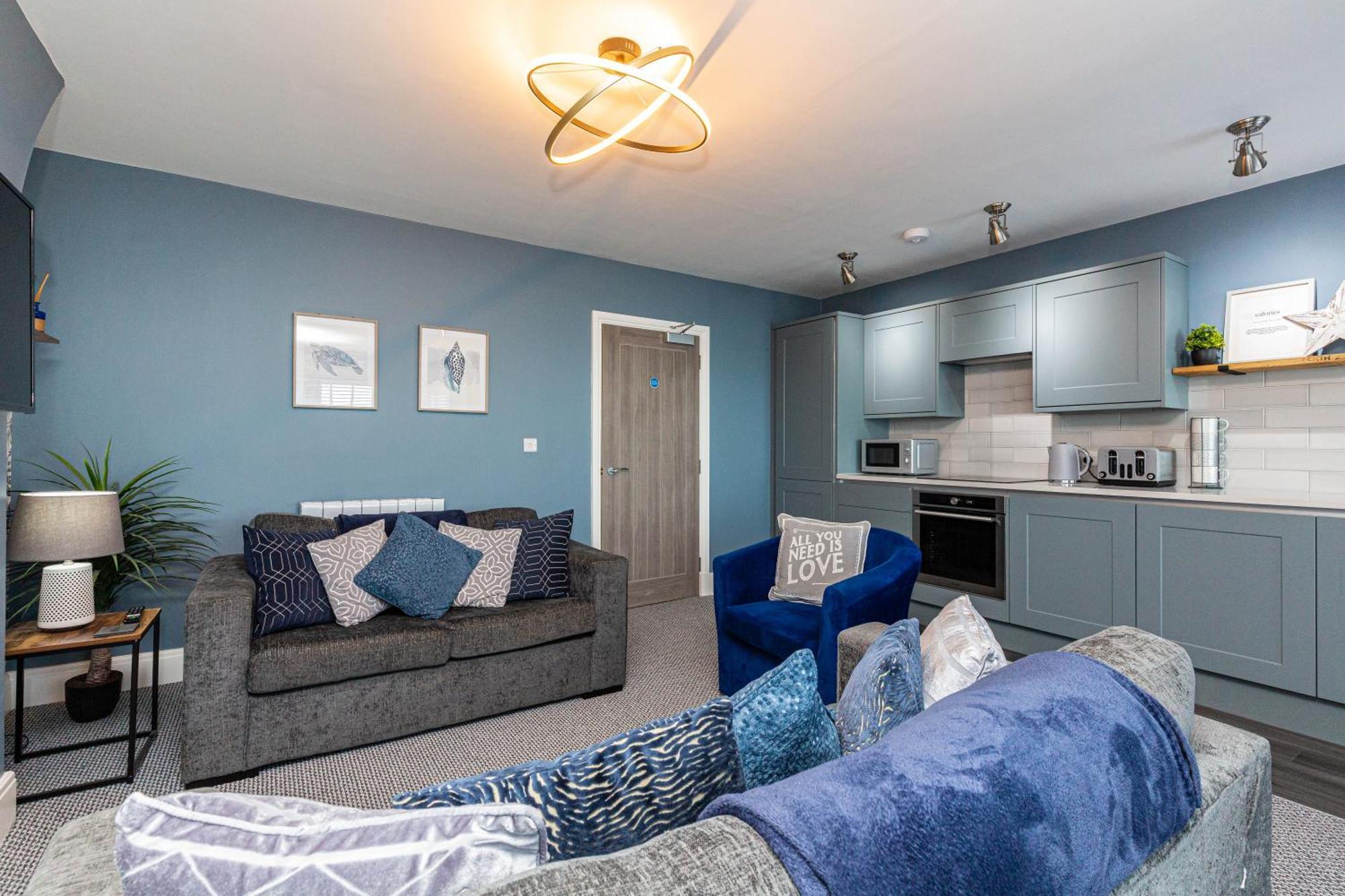 Seafront Apartment - Sleeps 6 - Gateway To The Lake District - Brand New Morecambe Ngoại thất bức ảnh